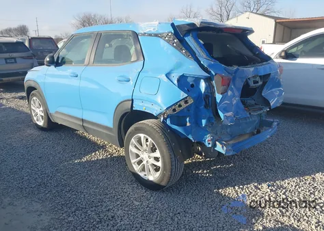 2024 Chevrolet Trailblazer Fwd Ls z USA, uszkodzony, nr VIN KL79MMS25RB145289